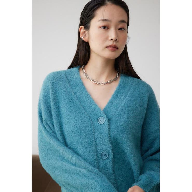 モヘヤライクニットカーディガン | AZUL BY MOUSSY | 詳細画像28 