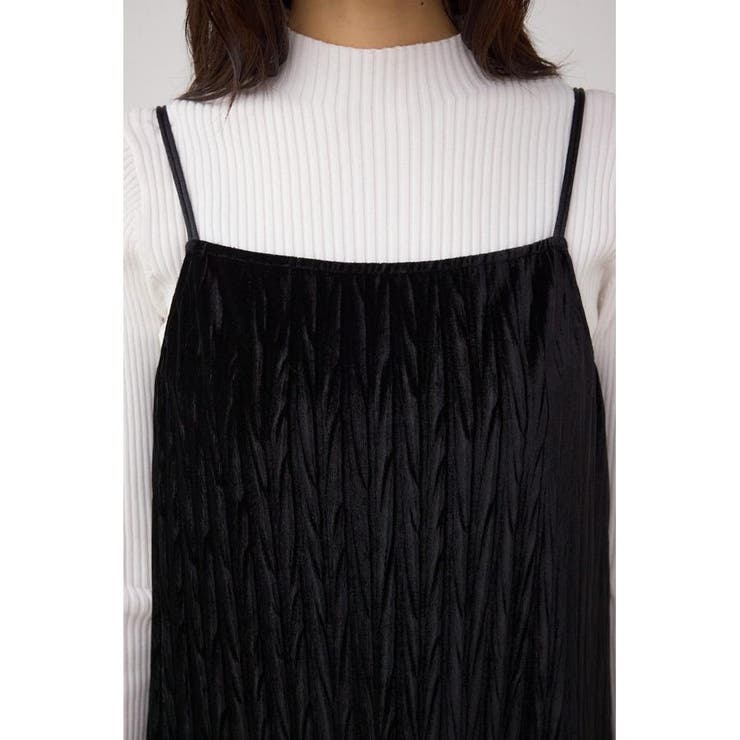 プリーツベロアキャミワンピース | AZUL BY MOUSSY | 詳細画像19 