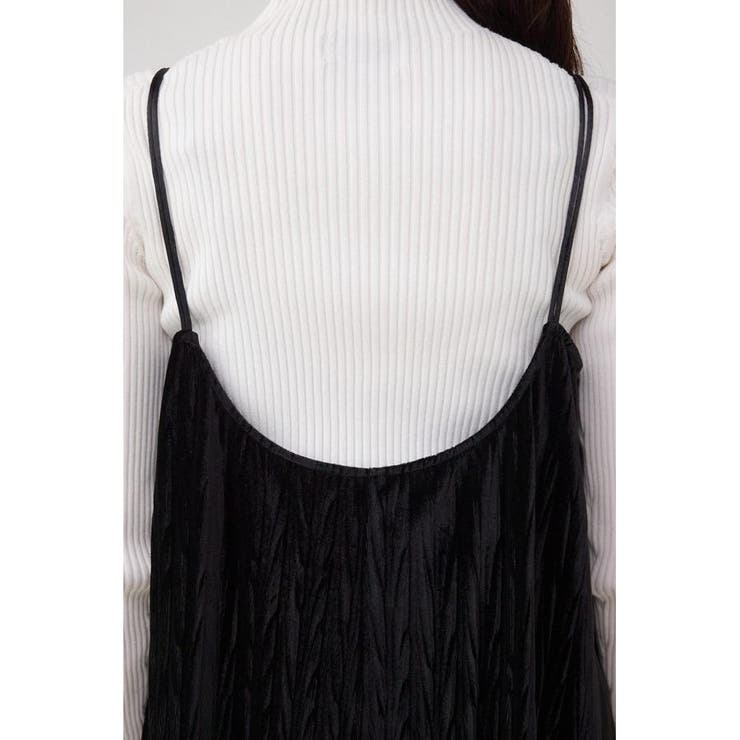 プリーツベロアキャミワンピース | AZUL BY MOUSSY | 詳細画像20 