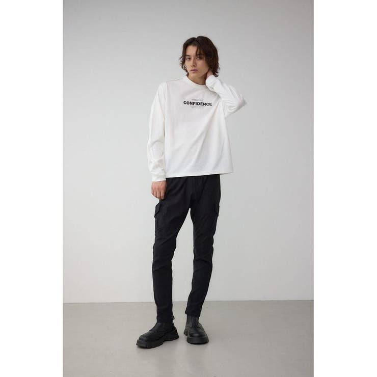 タックデザインロングスリーブTシャツ | AZUL BY MOUSSY | 詳細画像4 