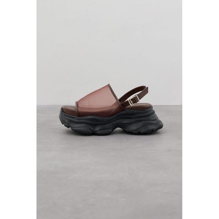 スニーカーソールシアーサンダル | AZUL BY MOUSSY | 詳細画像14 