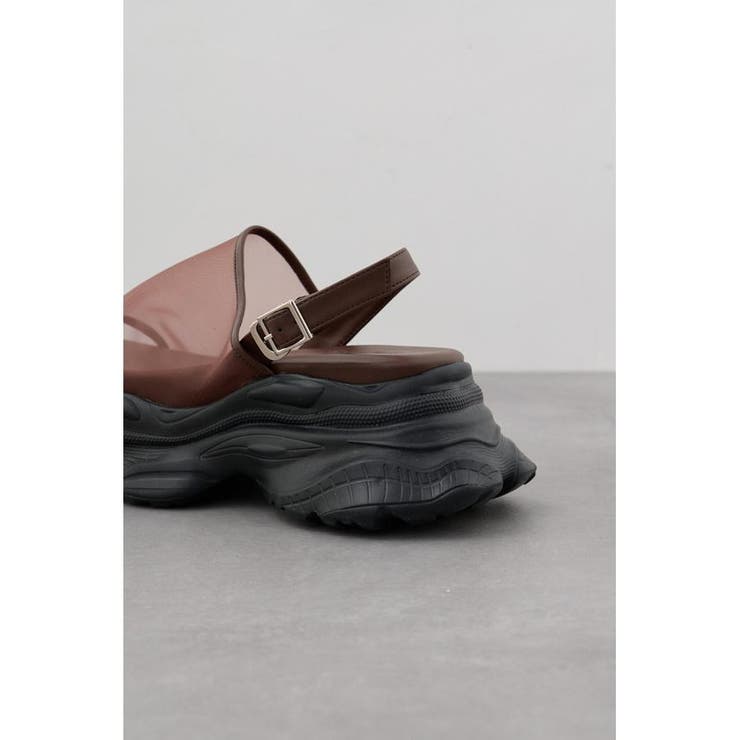スニーカーソールシアーサンダル | AZUL BY MOUSSY | 詳細画像18 