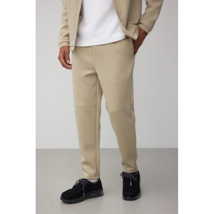 BEG | ダブルニットスリムパンツ | AZUL BY MOUSSY