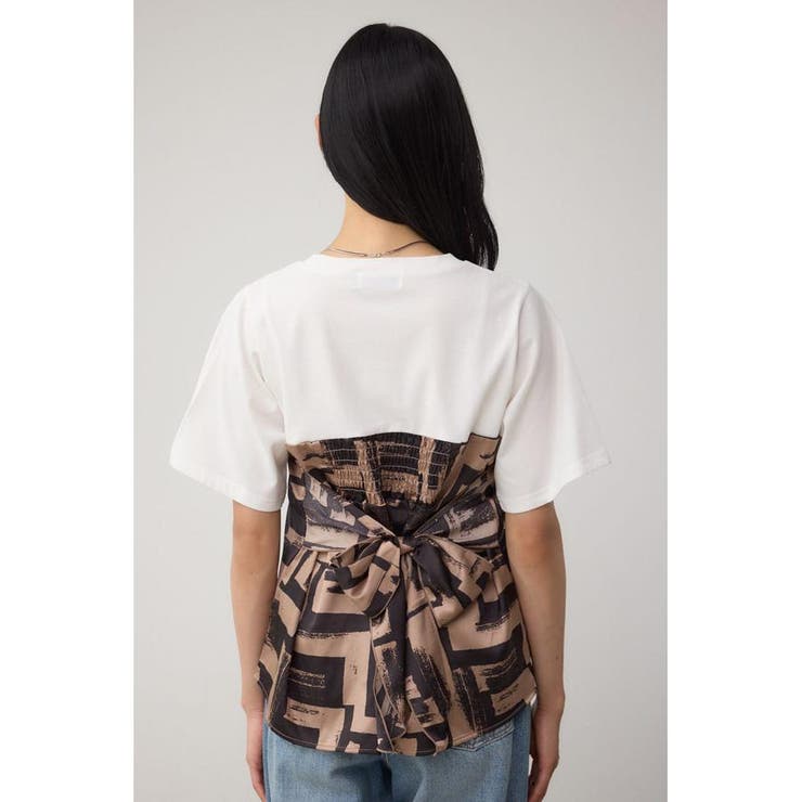 スカーフドッキングトップス | AZUL BY MOUSSY | 詳細画像25 
