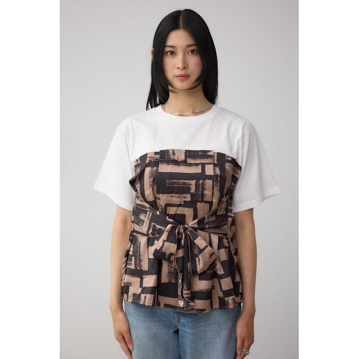 スカーフドッキングトップス | AZUL BY MOUSSY | 詳細画像17 