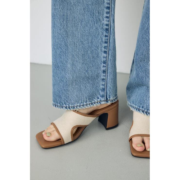 カットアウトヒールサンダル | AZUL BY MOUSSY | 詳細画像30 