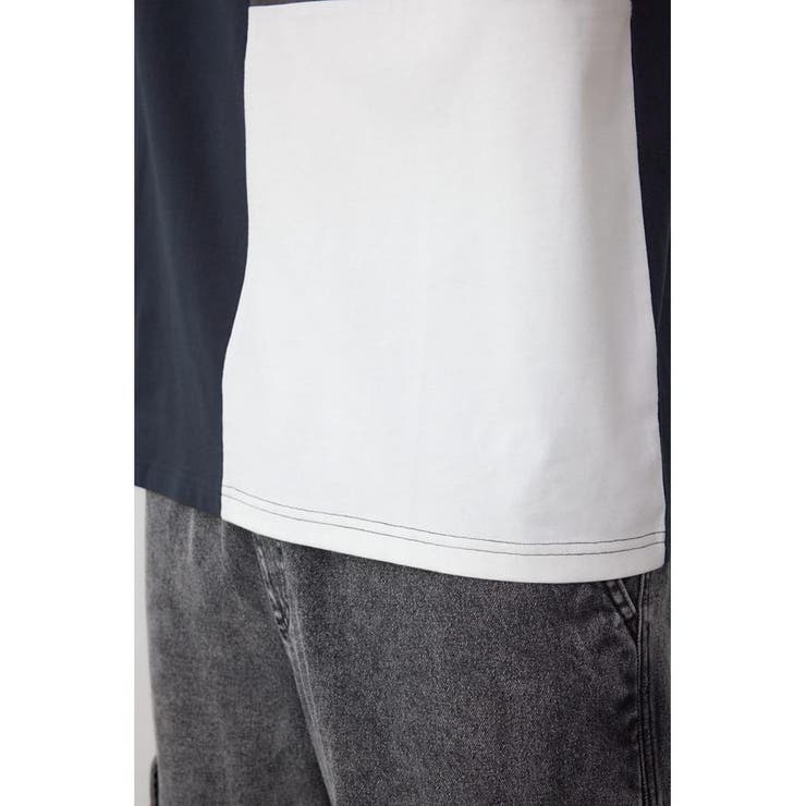 パネルスウィッチングTシャツ | AZUL BY MOUSSY | 詳細画像22 