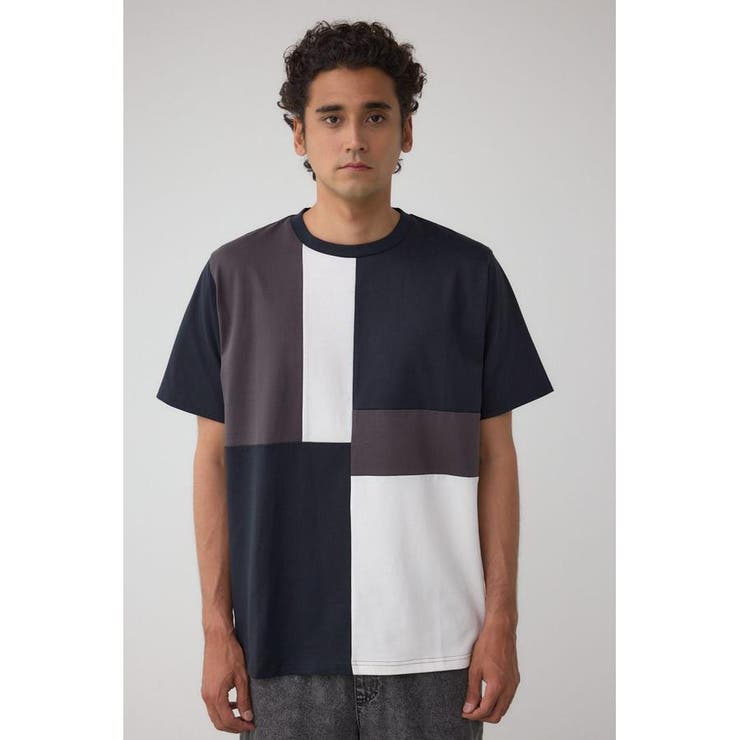 パネルスウィッチングTシャツ | AZUL BY MOUSSY | 詳細画像16 