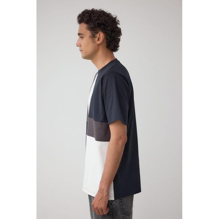 パネルスウィッチングTシャツ | AZUL BY MOUSSY | 詳細画像17 