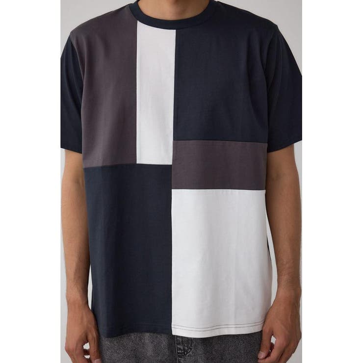 パネルスウィッチングTシャツ | AZUL BY MOUSSY | 詳細画像19 
