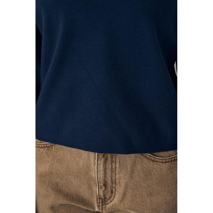 ポロカラーフハクドッキングニット | AZUL BY MOUSSY | 詳細画像17 