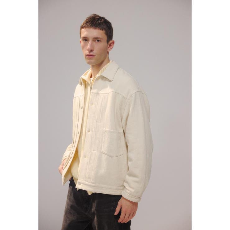 コットンリネン1stブルゾン | AZUL BY MOUSSY | 詳細画像1 