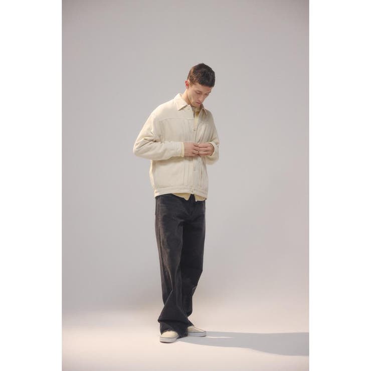 コットンリネン1stブルゾン | AZUL BY MOUSSY | 詳細画像2 