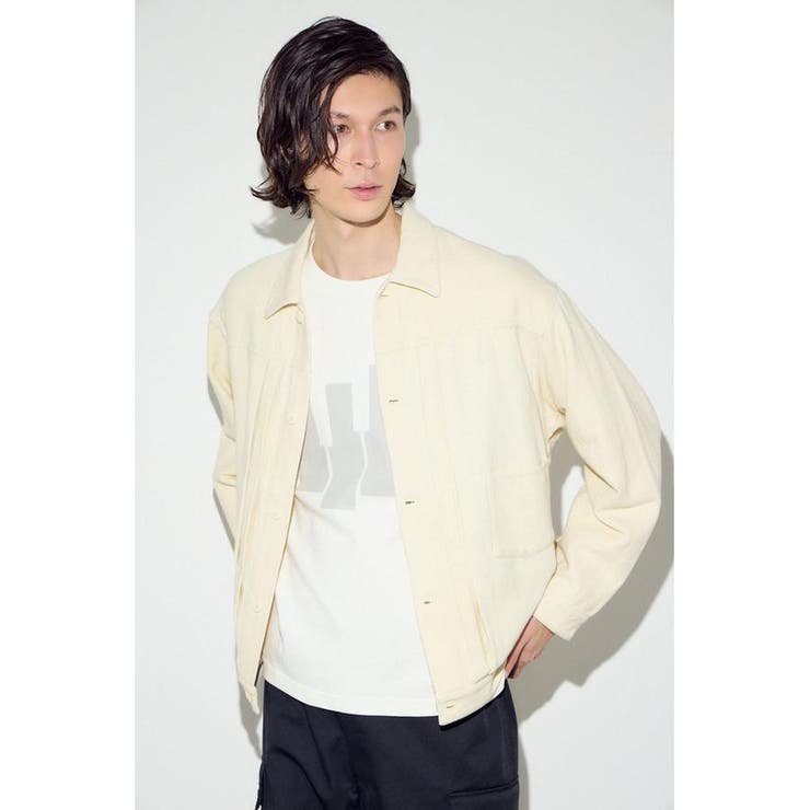 コットンリネン1stブルゾン | AZUL BY MOUSSY | 詳細画像5 