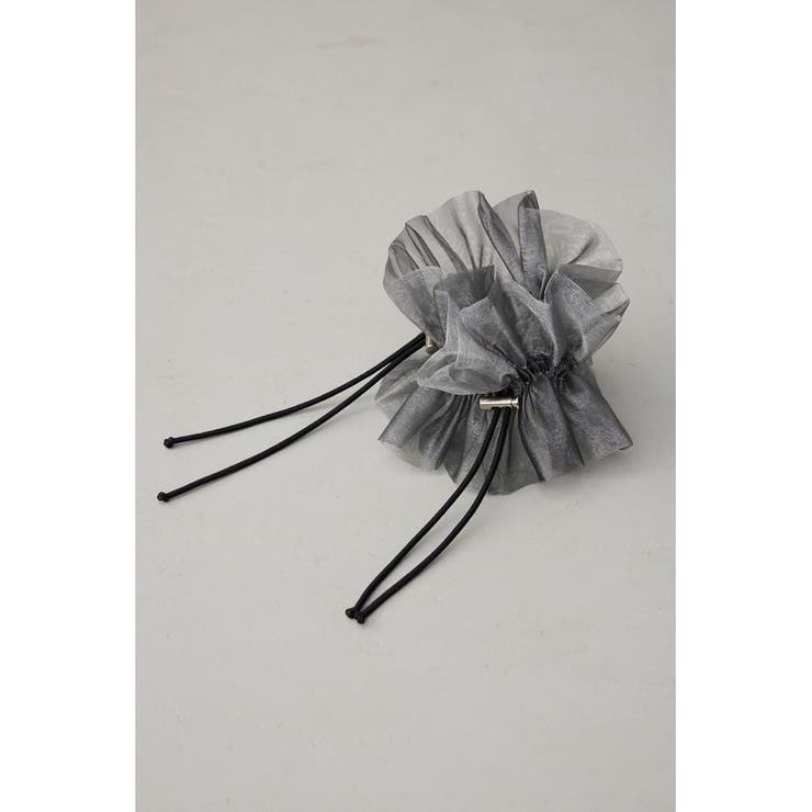 GRY | シアードローストリングシュシュ | AZUL BY MOUSSY