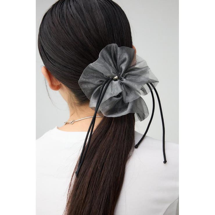 シアードローストリングシュシュ | AZUL BY MOUSSY | 詳細画像9 