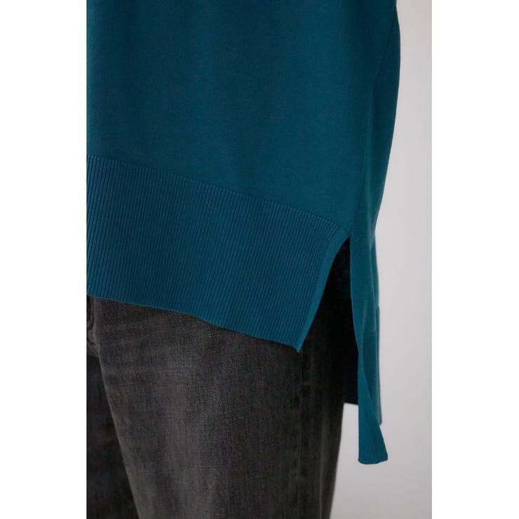 ポロカラーフォルムニットプルオーバー | AZUL BY MOUSSY | 詳細画像31 