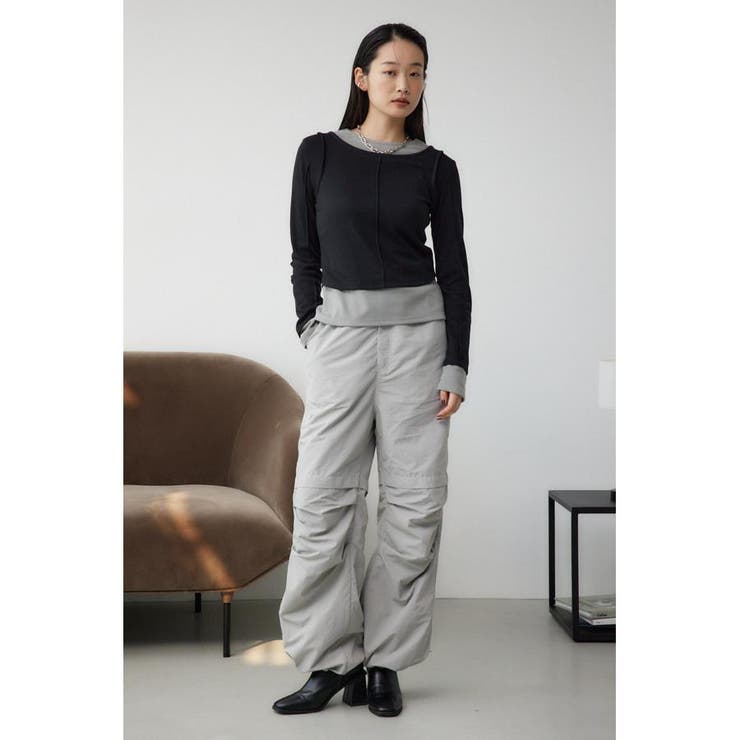 ドロストリングパラシュートパンツ | AZUL BY MOUSSY | 詳細画像17 
