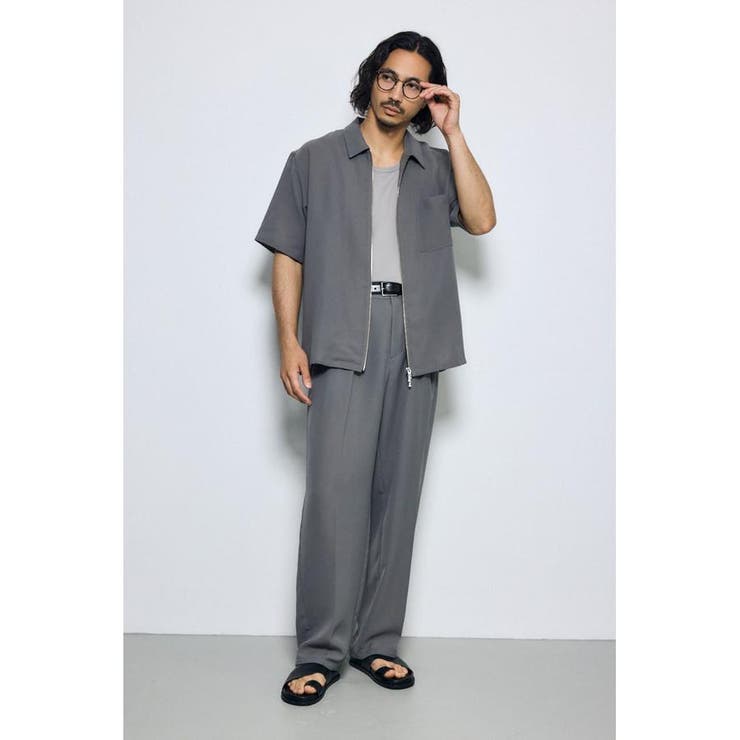 メッシュジップシャツ | AZUL BY MOUSSY | 詳細画像26 
