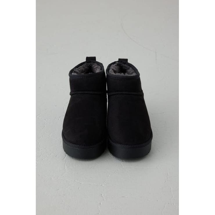 厚底ムートンショートブーツ | AZUL BY MOUSSY | 詳細画像5 