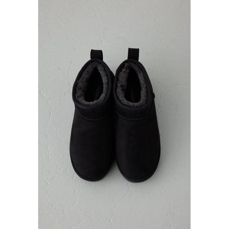 厚底ムートンショートブーツ | AZUL BY MOUSSY | 詳細画像6 