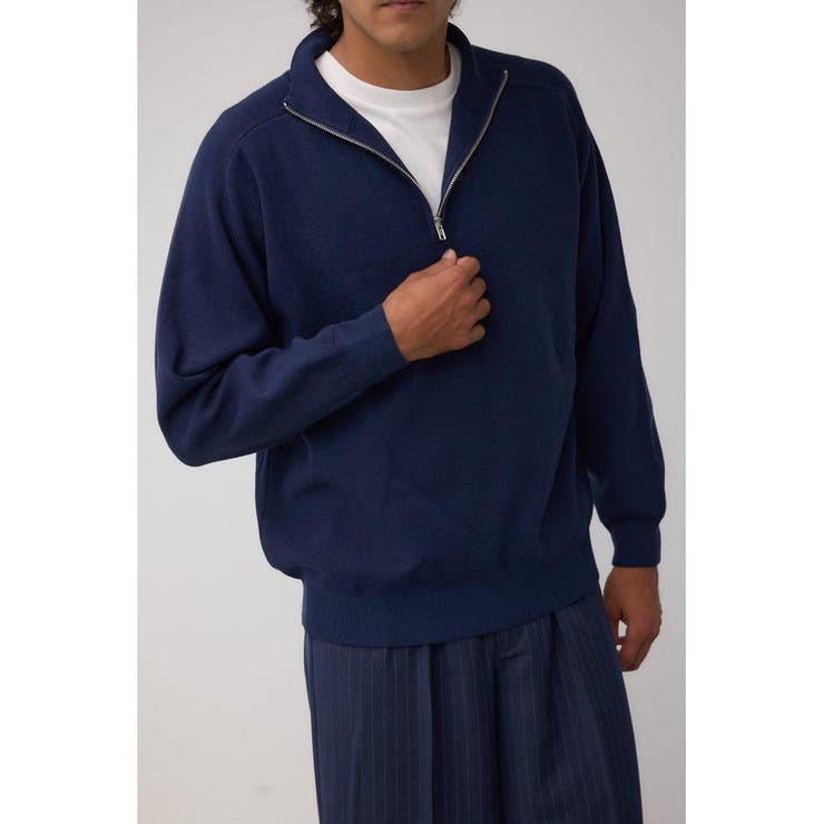 ミラノリブハーフジップ | AZUL BY MOUSSY | 詳細画像34 