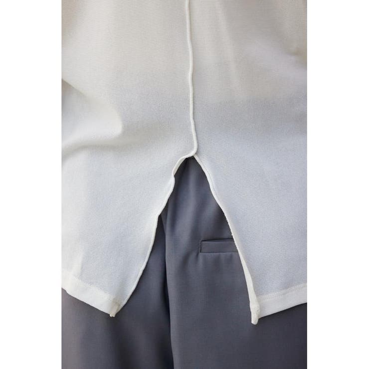 バックスリットシアーロングトップス | AZUL BY MOUSSY | 詳細画像7 