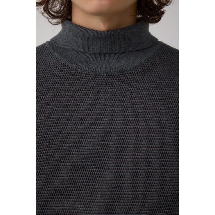 ハニカムタートルネックニット | AZUL BY MOUSSY | 詳細画像30 