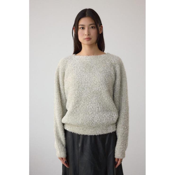 ラメシャギーニットトップス | AZUL BY MOUSSY | 詳細画像34 