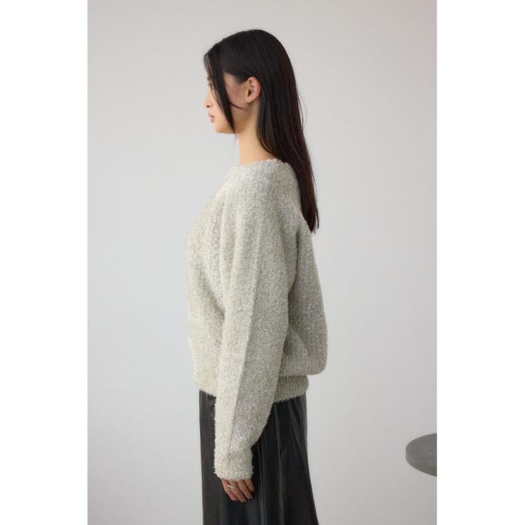 ラメシャギーニットトップス | AZUL BY MOUSSY | 詳細画像36 