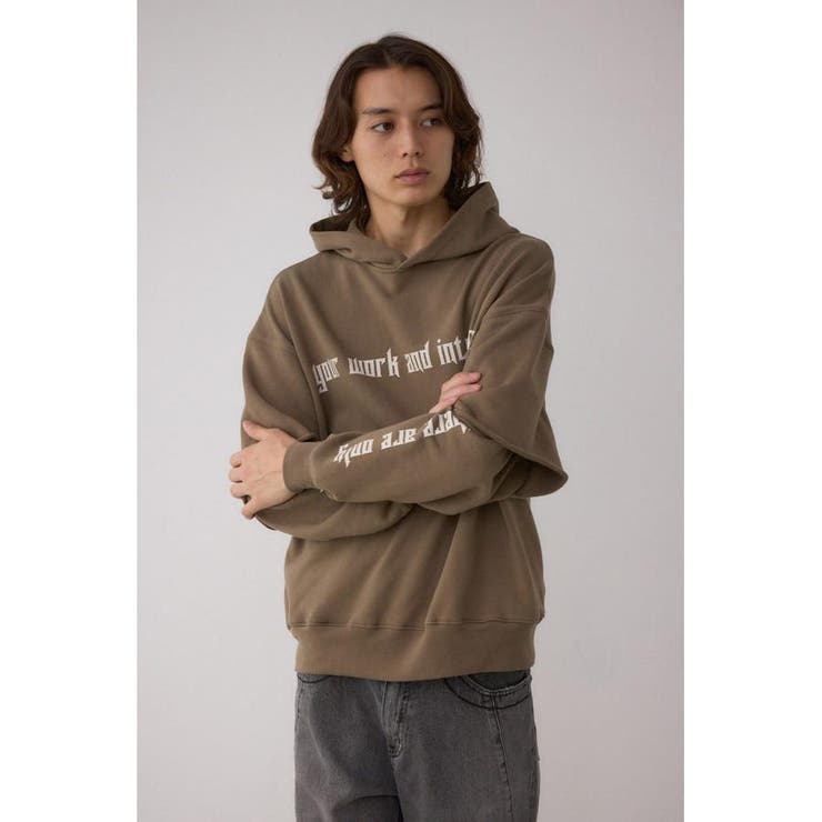 フェイクレイヤードスウェットフーディー | AZUL BY MOUSSY | 詳細画像2 