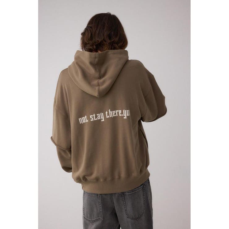 フェイクレイヤードスウェットフーディー | AZUL BY MOUSSY | 詳細画像3 