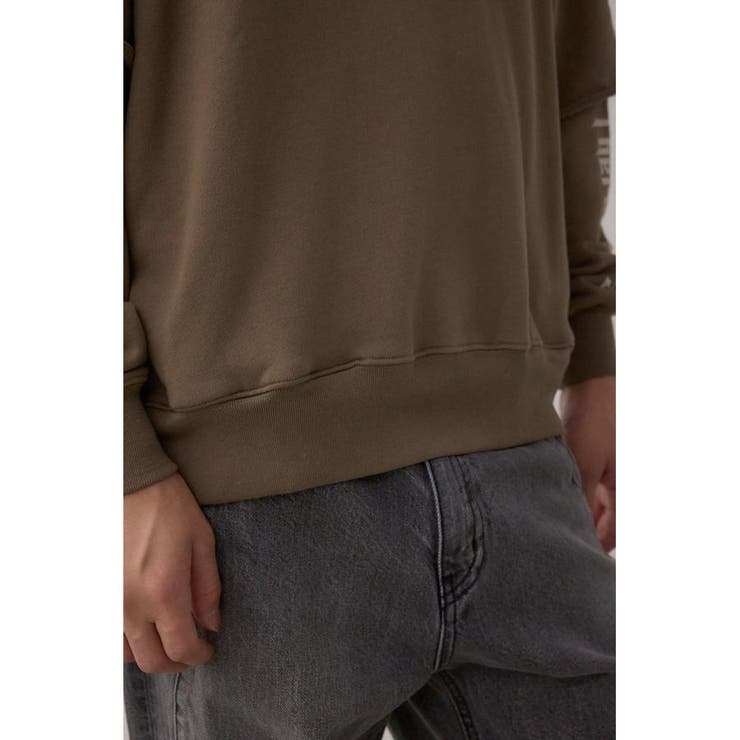 フェイクレイヤードスウェットフーディー | AZUL BY MOUSSY | 詳細画像15 