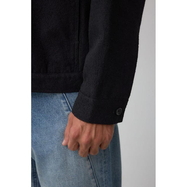 ネップ入りシャツブルゾン | AZUL BY MOUSSY | 詳細画像10 