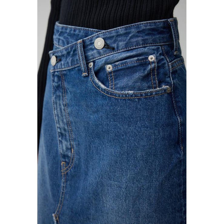 AZUL DENIM クロスウエストデニムスカート | AZUL BY MOUSSY | 詳細画像21 