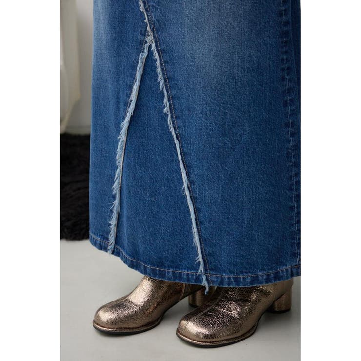 AZUL DENIM クロスウエストデニムスカート | AZUL BY MOUSSY | 詳細画像22 