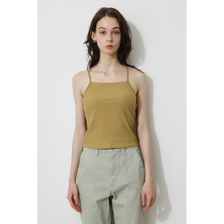 L/KHA1 | BASIC BACK CROSS CAMISOLE | AZUL BY MOUSSY