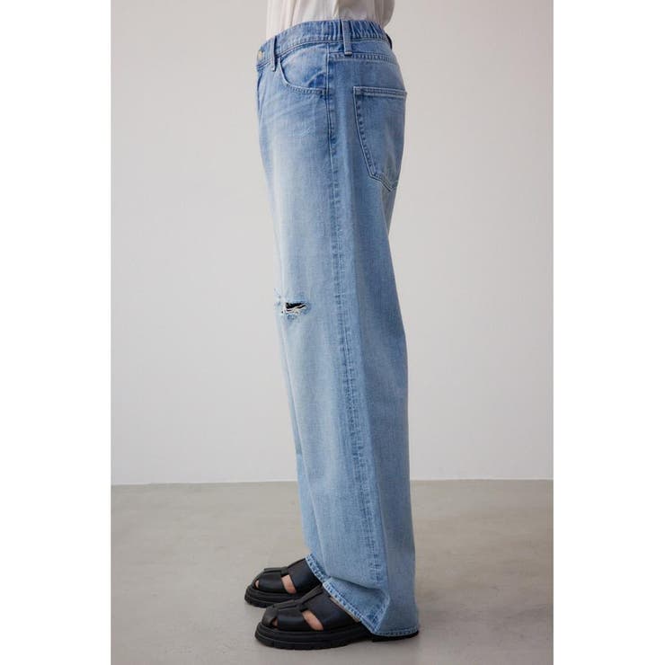 AZUL DENIM ワイドクラッシュ | AZUL BY MOUSSY | 詳細画像6 
