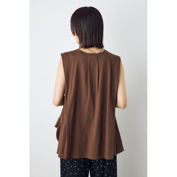 リュクスフローノースリフレアカットトップス | AZUL BY MOUSSY | 詳細画像23 