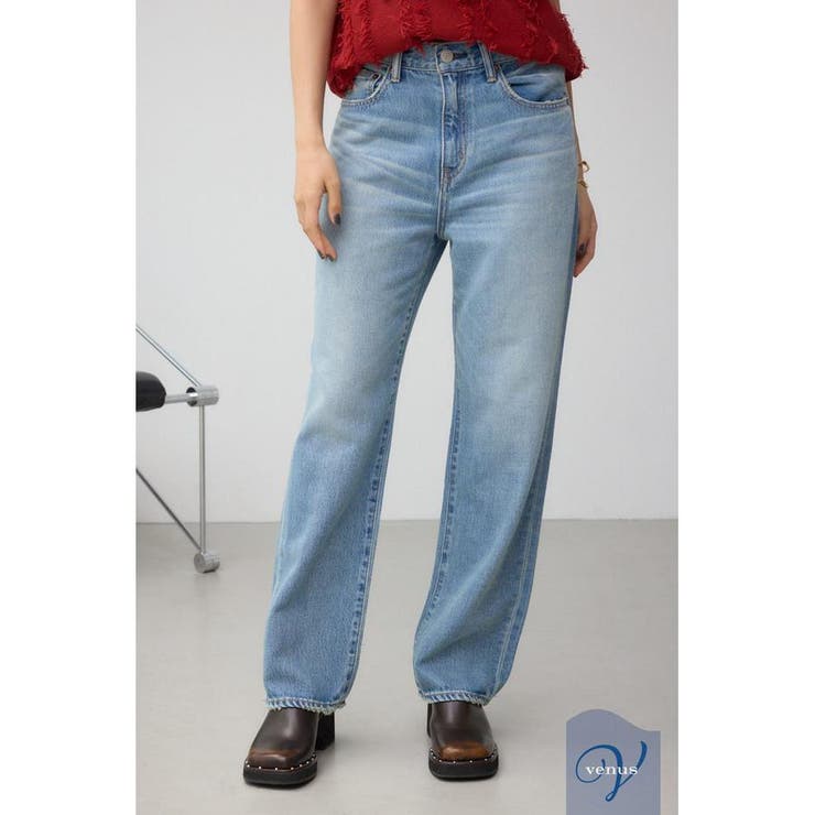 L/BLU1 | AZUL DENIM VENUSストレートデニム | AZUL BY MOUSSY