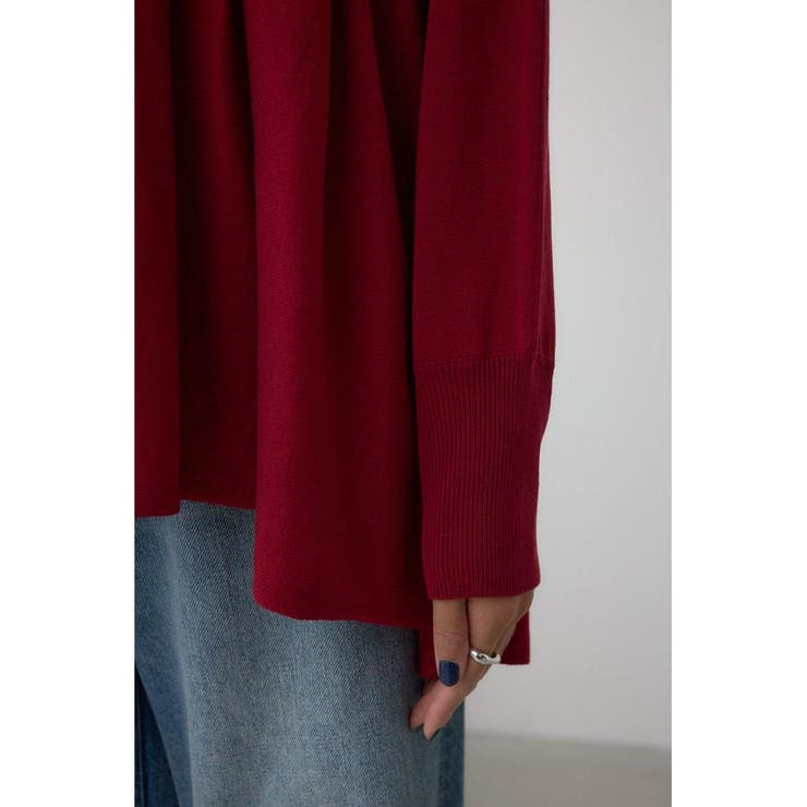 ペプラムデザインニットトップス | AZUL BY MOUSSY | 詳細画像30 