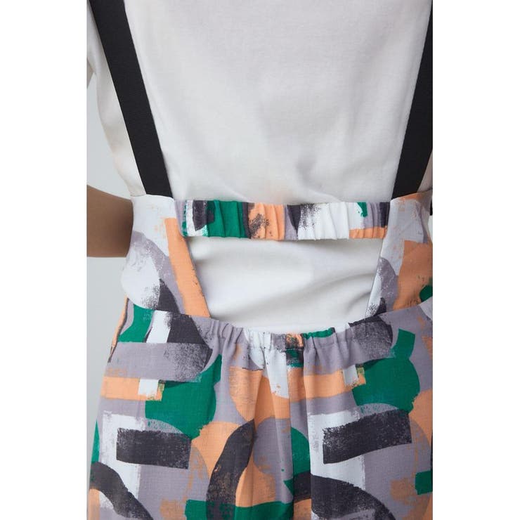 幾何学柄フレアワンピース | AZUL BY MOUSSY | 詳細画像19 