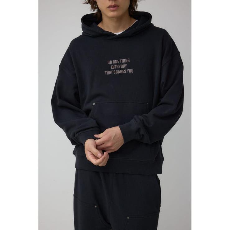 BLK | スウェットプルオーバーパーカー | AZUL BY MOUSSY