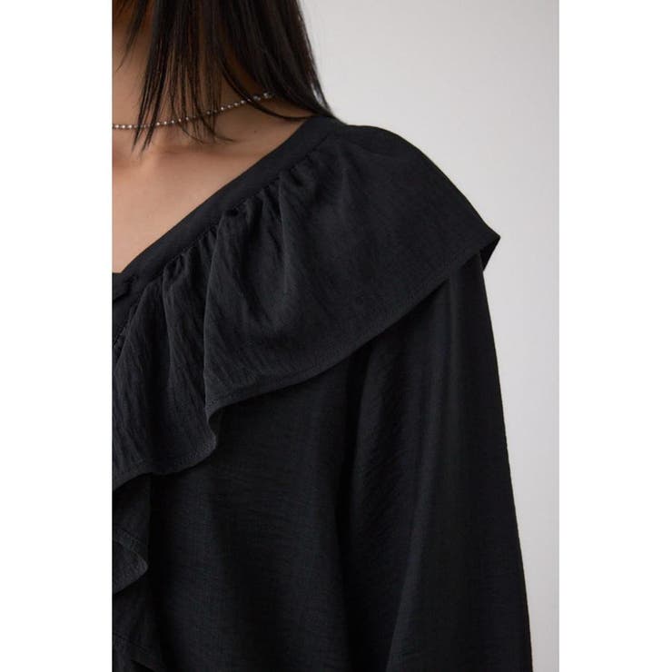 レースアップラッフルブラウス | AZUL BY MOUSSY | 詳細画像23 