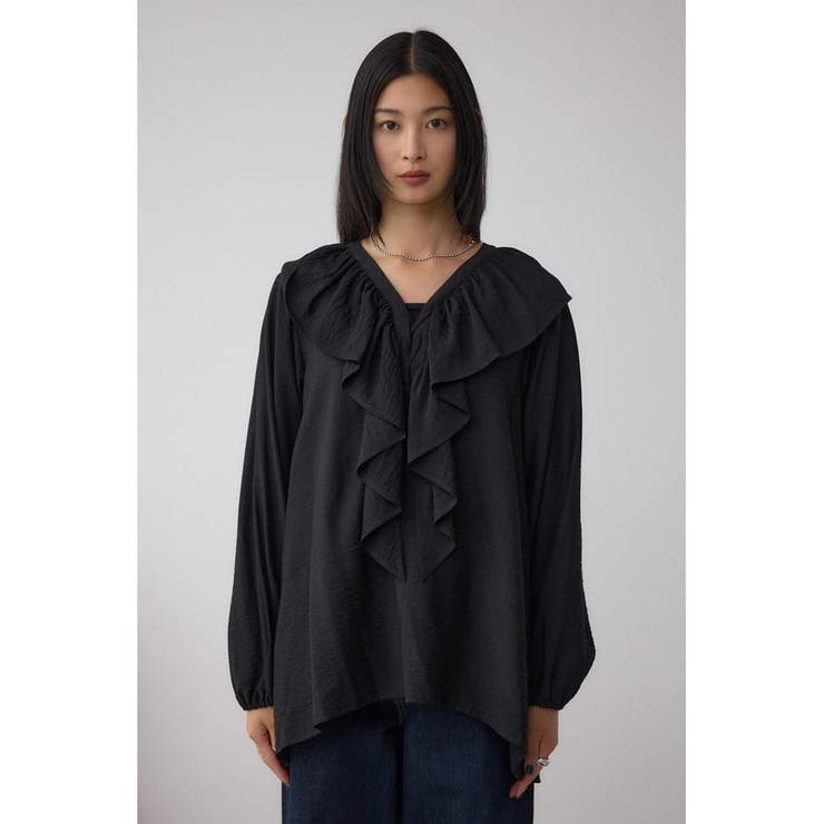 レースアップラッフルブラウス | AZUL BY MOUSSY | 詳細画像26 