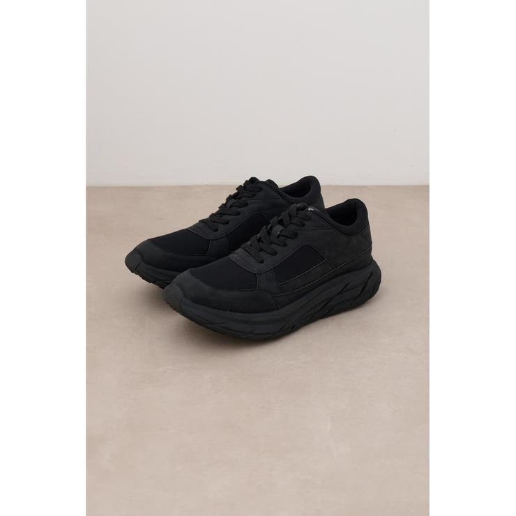 ロゴプレートスニーカー | AZUL BY MOUSSY | 詳細画像4 