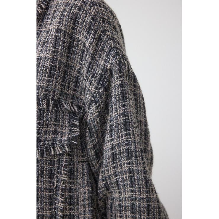 ツイードフリンジジャケット | AZUL BY MOUSSY | 詳細画像22 