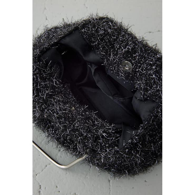 ラメシャギーメタルハンドルバッグ | AZUL BY MOUSSY | 詳細画像11 