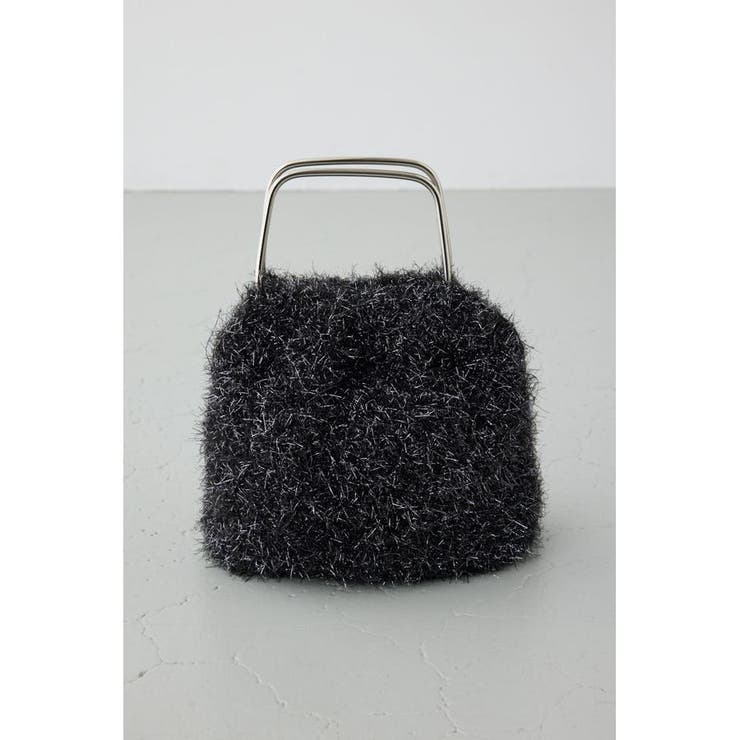 ラメシャギーメタルハンドルバッグ | AZUL BY MOUSSY | 詳細画像5 