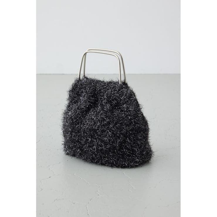 ラメシャギーメタルハンドルバッグ | AZUL BY MOUSSY | 詳細画像6 